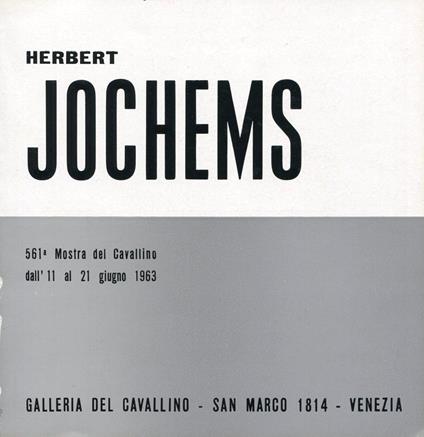 Herbert Jochems - copertina