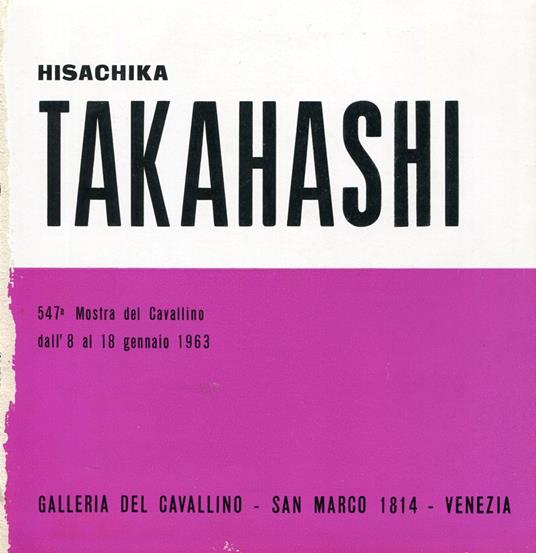 Hisachika Takahashi - copertina