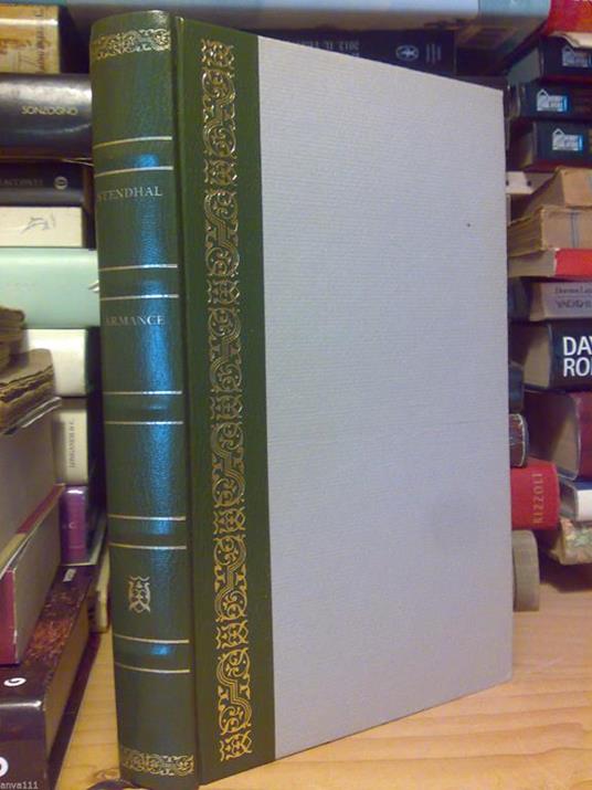 Stendhal - ARMANCE o scene di un salotto parigino nel 1827 - ed. Club 1968 - copertina