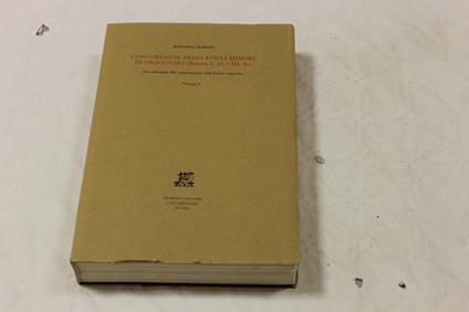 Concordanze degli epilli minori di Draconzio (Romulea I, II, VIII, X). 2 vol - copertina