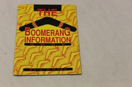 Boomerang. Information book - copertina
