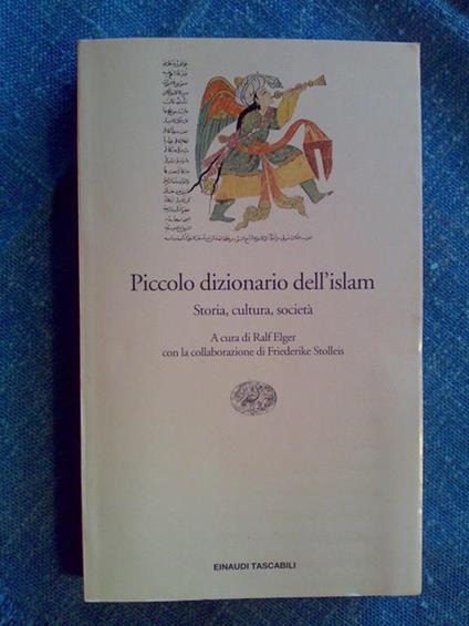 Piccolo Dizionario Dell' Islam 2002 - copertina
