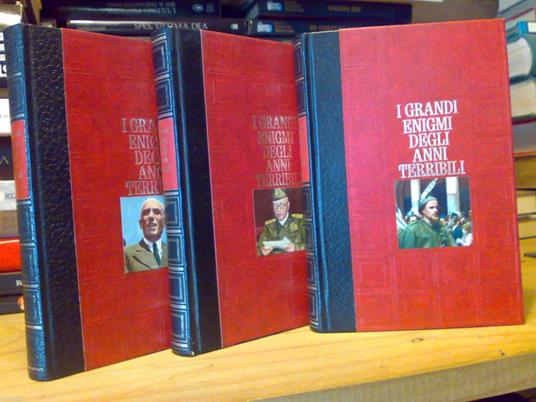 I I Grandi Enigmi Degli Anni Terribili - 3 Voll. 1970 - Ed. Ferni Ginevra - copertina