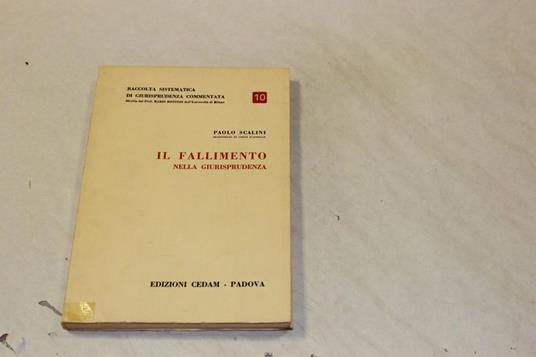 Il Il fallimento nella giurisprudenza - copertina