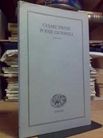 Cesare Pavese - POESIE GIOVANILI - Einaudi 1989