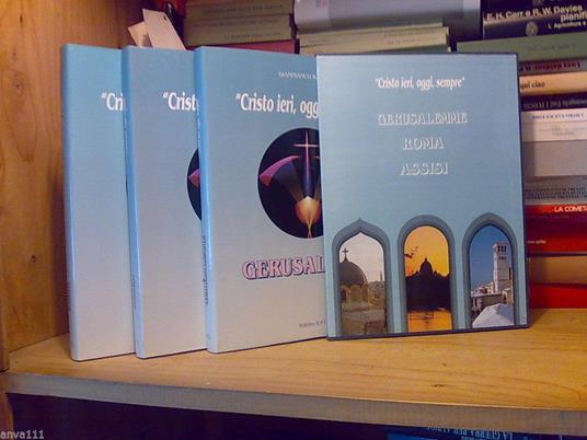 Cristo Ieri, Oggi, Sempre / Roma - Assisi - Gerusalemme - 3 Voll - 1993 - copertina