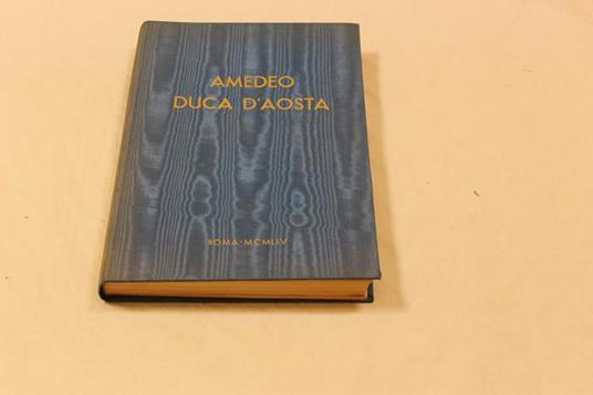 Amedeo Duca d'Aosta - copertina