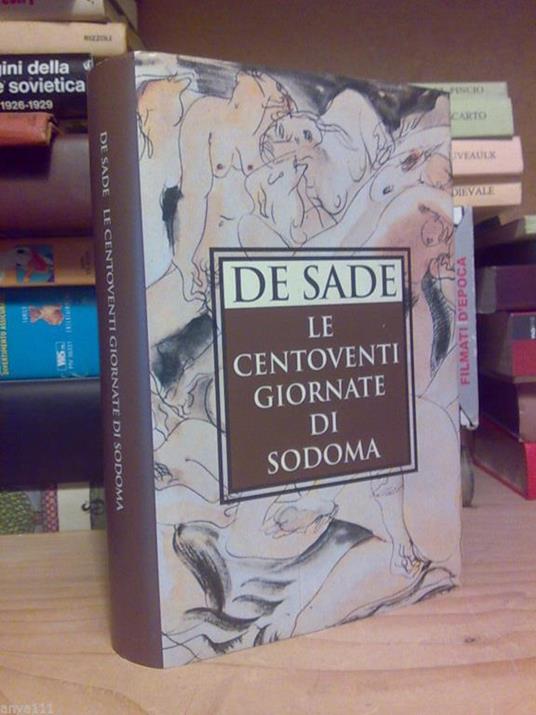 De Sade - LE CENTOVENTI GIORNATE DI SODOMA - 1996 - copertina