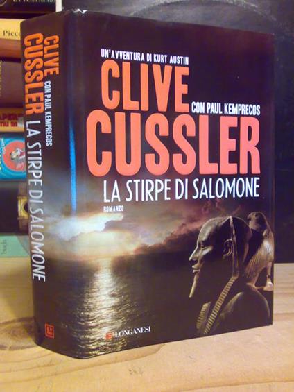 Clive Cussler. LA STIRPE DI SALOMONE. Longanesi 2009. 1°ed - Clive Cussler - copertina