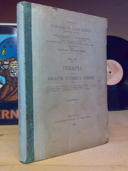 Terapia Delle Malattie Cutanee E Veneree - Napoli 1896 - copertina