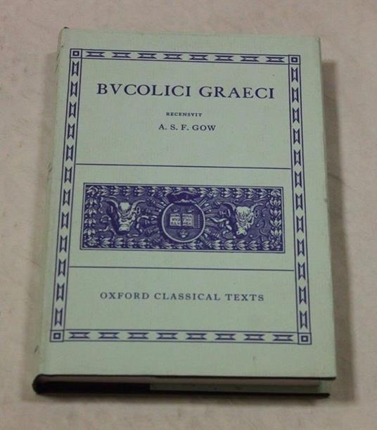 Bvcolici graeci - copertina