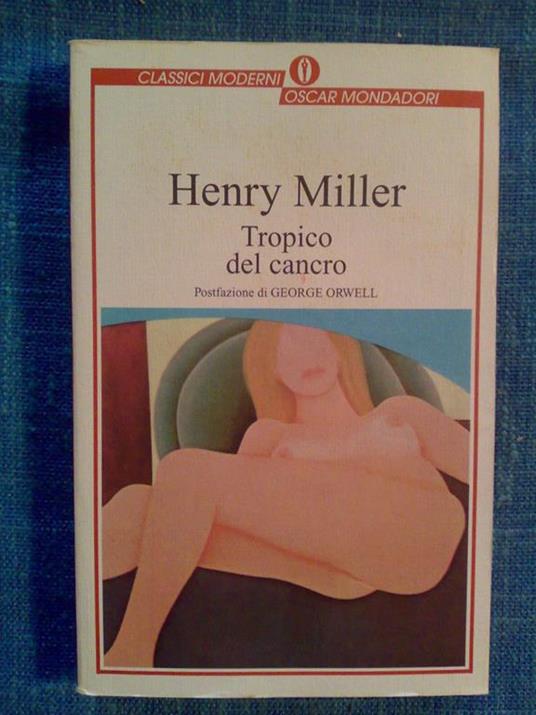 Henry Miller - TROPICO DEL CANCRO - 1998 - copertina