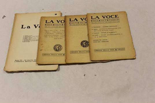 Aa. Vv. La Voce - copertina