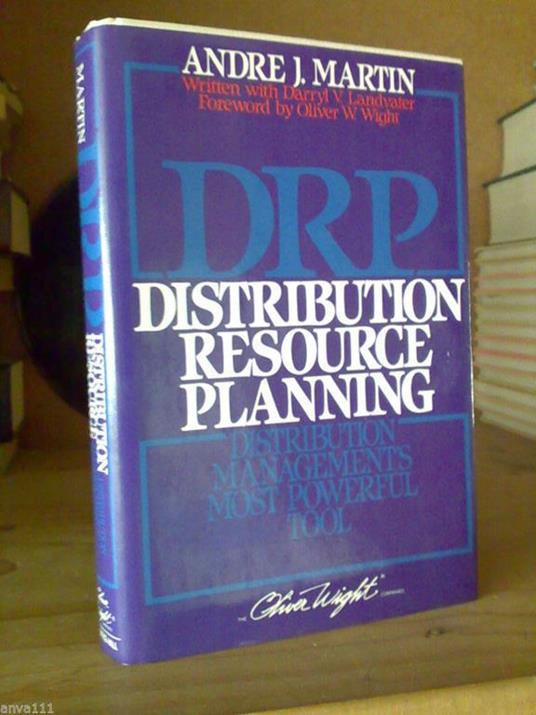 Andre J. Martin - DISTRIBUTION RESOURCE PLANNING 1986 - copertina