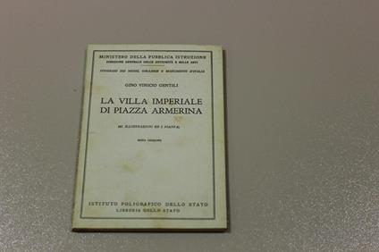 La La villa imperiale di piazza Armerina - Gino Vinicio Gentili - copertina
