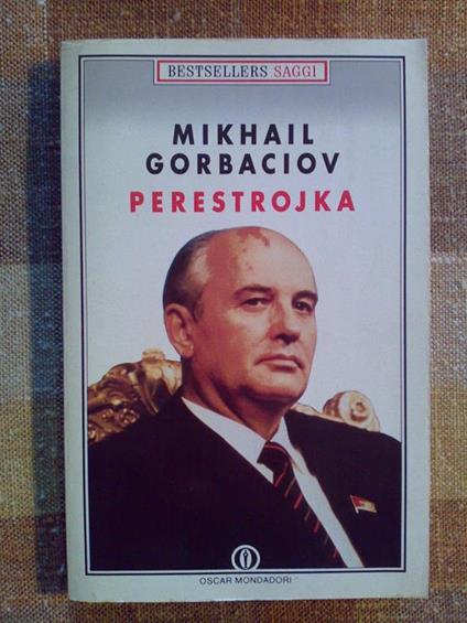 Mikhail Gorbaciov - PERESTROJKA - 1989 - copertina
