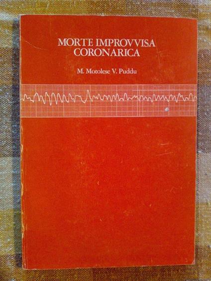 Motolese / Puddu - MORTE IMPROVVISA CORONARICA - 1977 - copertina