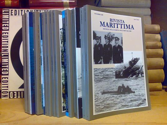 Rivista Marittima - Annata Completa 2009 + Allegati - 19 Libri In Totale - copertina