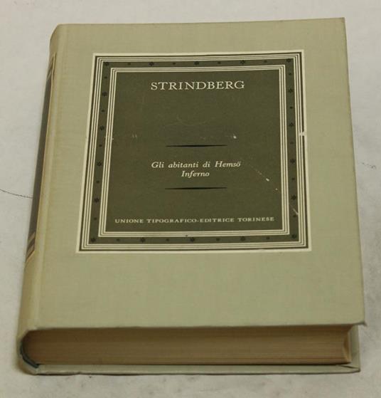 Gli Gli abitanti di Hesmo - Inferno - August Strindberg - copertina
