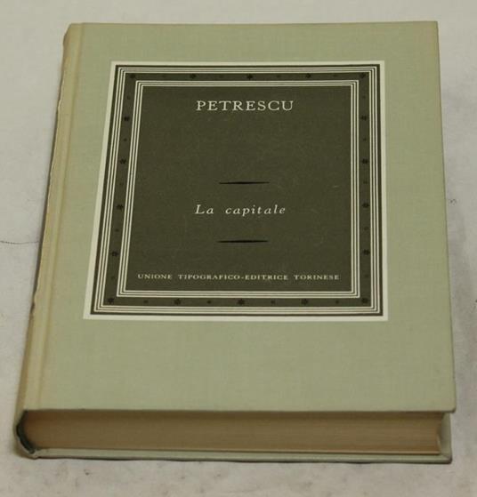 La La capitale - Cezar Petrescu - copertina
