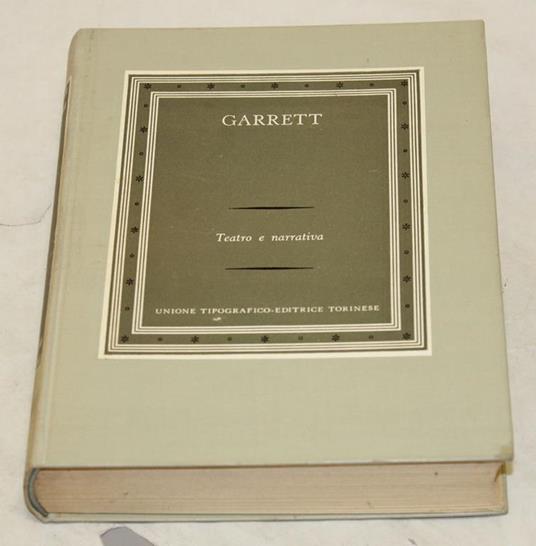 Almeida Garrett. Teatro e narrativa - Almeida Garrett - copertina
