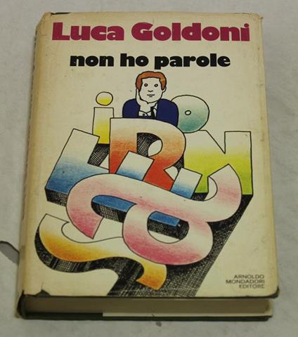 Luca Goldoni - Non ho parole - Luca Goldoni - copertina