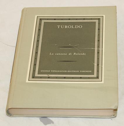 La La Canzone Di Rolando - Turoldo - copertina