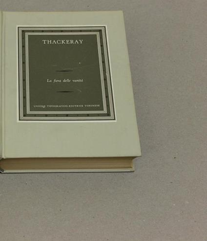 La La fiera delle vanità - William M. Thackeray - copertina
