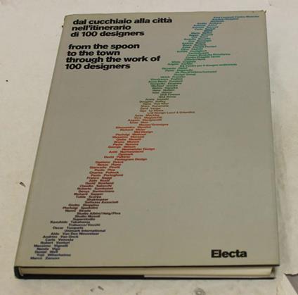 Dal cucchiaio alla città nell'itinerario di 100 designers - copertina