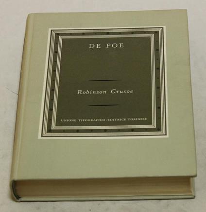Robinson Crusoe - Daniel Defoe - copertina