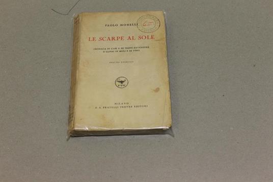 Le Le scarpe al sole - Paolo Monelli - copertina
