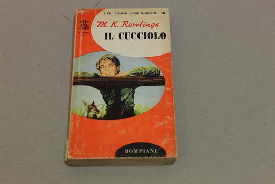 Il Il cucciolo - Marjorie K. Rawlings - copertina
