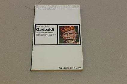 Garibaldi - Denis Mack Smith - copertina