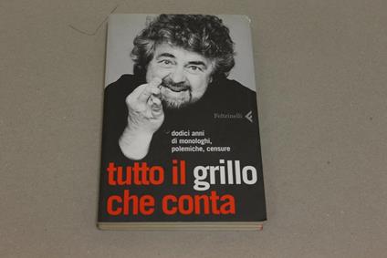 Tutto il Grillo che conta - Beppe Grillo - copertina