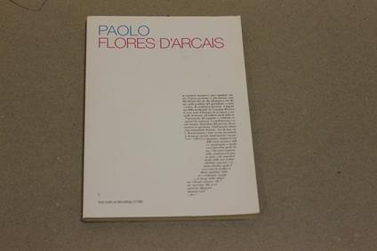 Paolo Flores D'Arcais - Paolo Flores D'Arcais - copertina