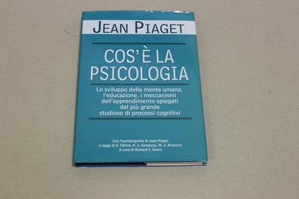 Cos'é la psicologia - Jean Piaget - copertina