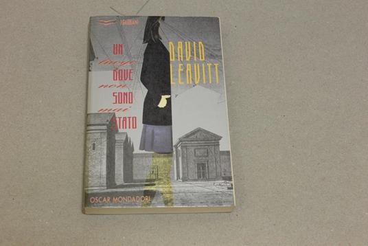 Un Un luogo dove non sono mai stato - David Leavitt - copertina