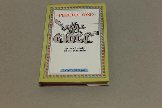 Le Le regole del gioco - Piero Ottone - copertina