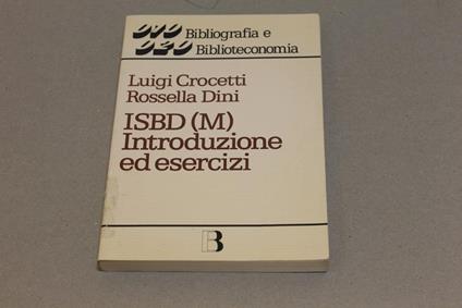 Isbd (M) Di: Luigi Crocetti, Rossella Dini - copertina