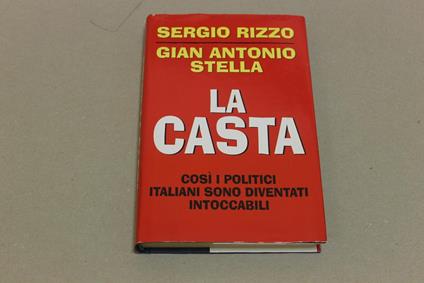 La La casta - Sergio Rizzo - copertina