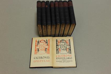 Epistolario - M. Tullio Cicerone - copertina