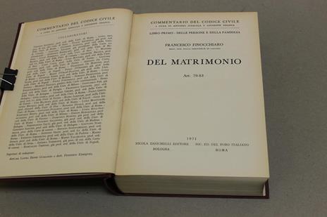 Del matrimonio - Francesco Finocchiaro - 2