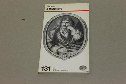 Il Il misantropo - Molière - copertina