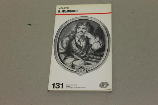 Il Il misantropo - Molière - copertina