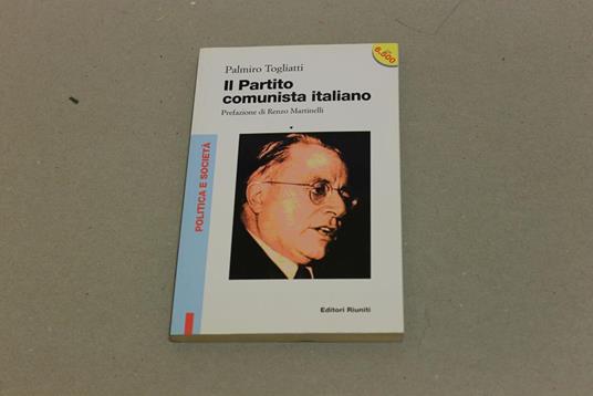 Il Il partito Comunista - Palmiro Togliatti - copertina