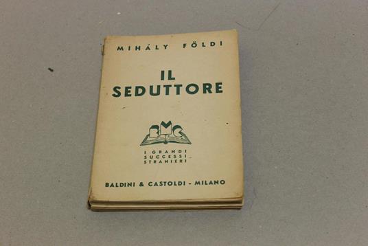 Il Il seduttore - Mihàly Földi - copertina