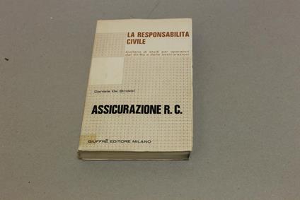 Assicurazione R.C. - Daniele De Strobel - copertina