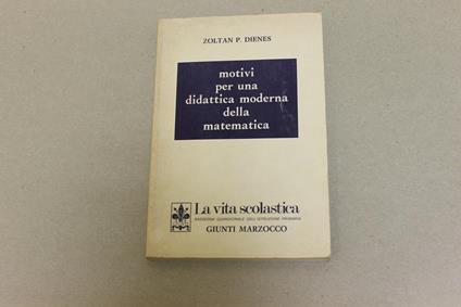 Motivi per una didattica moderna della matematica - copertina