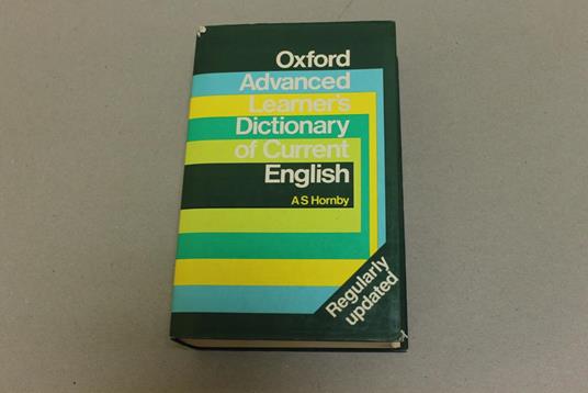 Oxford advanced learner's dictionary of current english - copertina