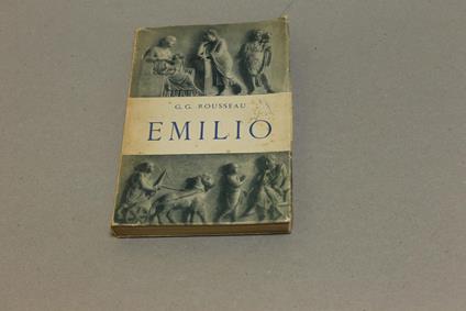 Emilio - Jean-Jacques Rousseau - copertina